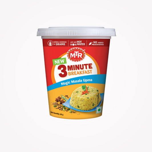 3 MINUTE BREAKFAST MASALA UPMA - 80g