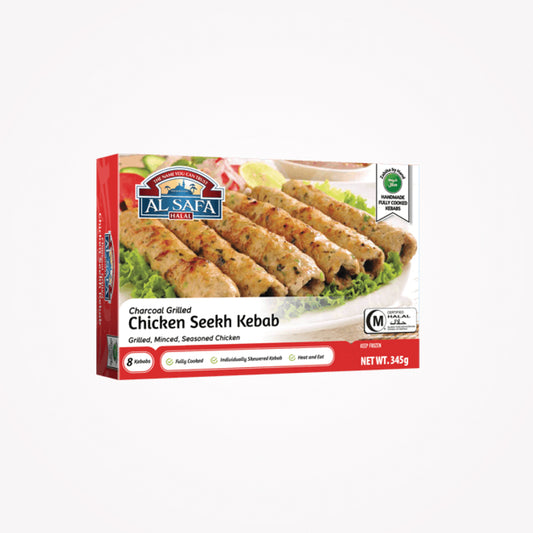 ALSAFA CHARCOAL GRILLED CHICKEN SEEKH KEBABA- 12.1OZ -(Store pickup only)