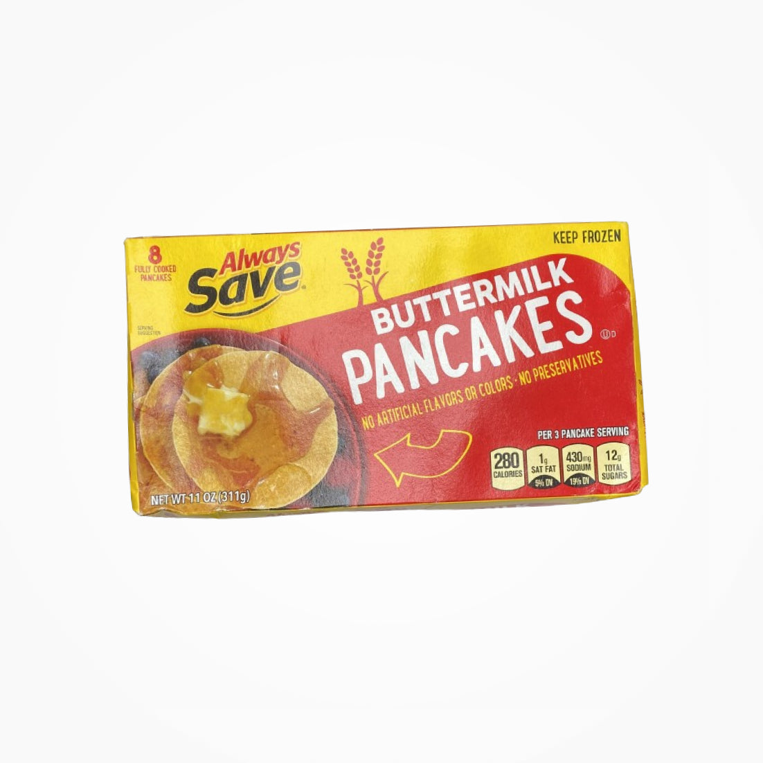 ALWAYS SAVE BUTTERMILK PANCAKES