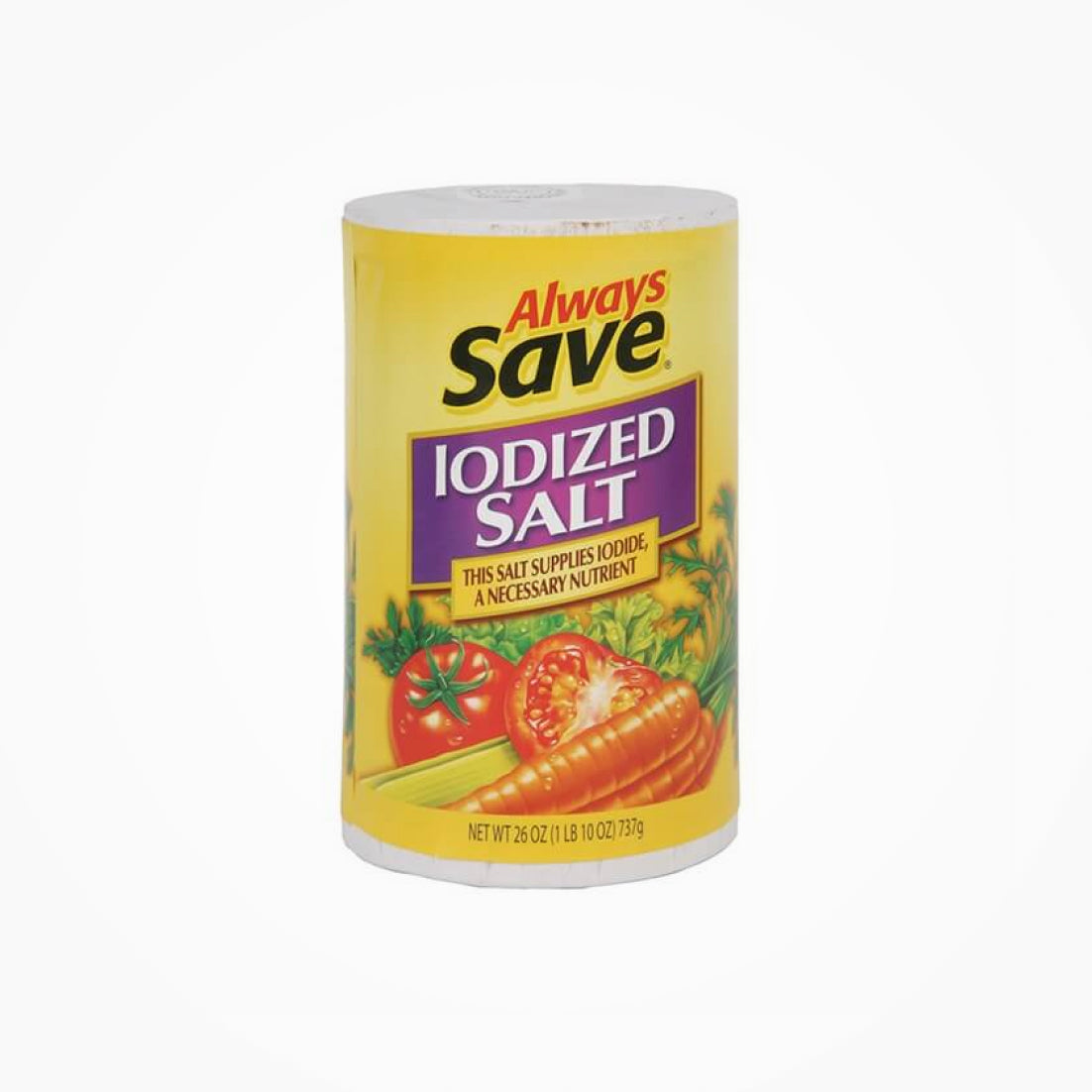 ALWAYS SAVE IODIZED SALT-737G