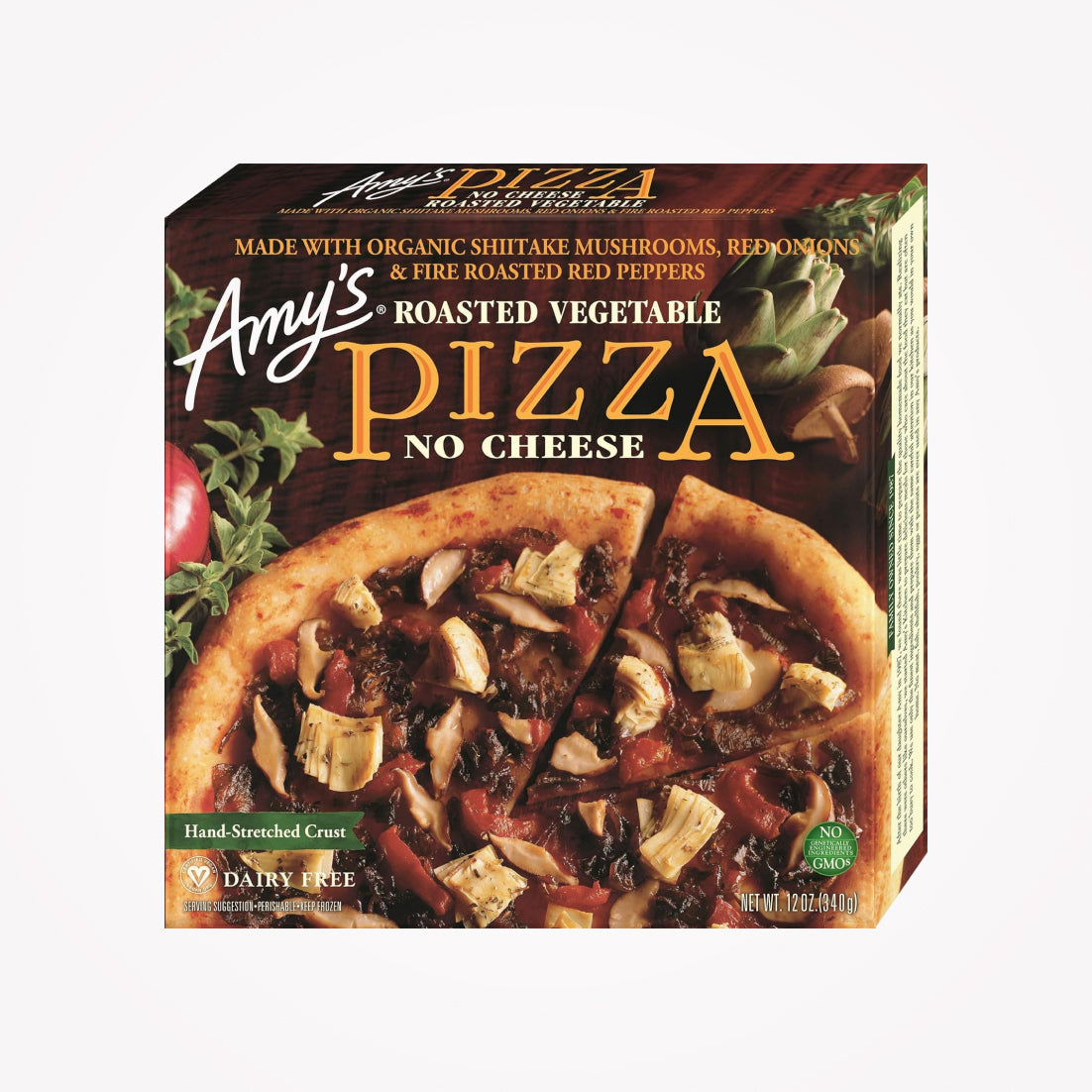 AMY'S ROASTED VEGETABLE PIZZA NO CHEESE