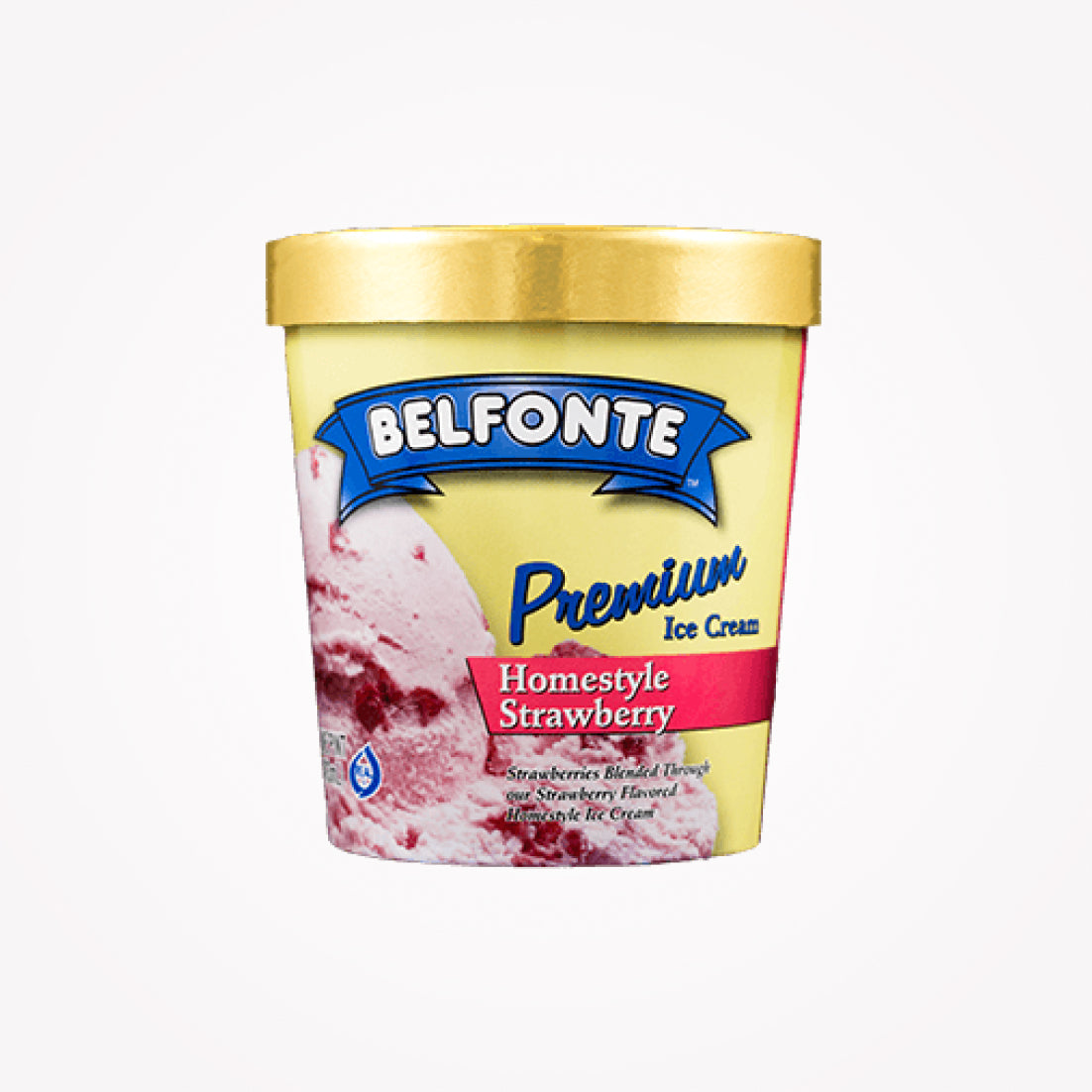 BELFONTE HOMESTYLE STRAWBERRY-473ML