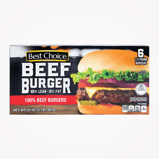 BEST CHOICE BEEF BURGER