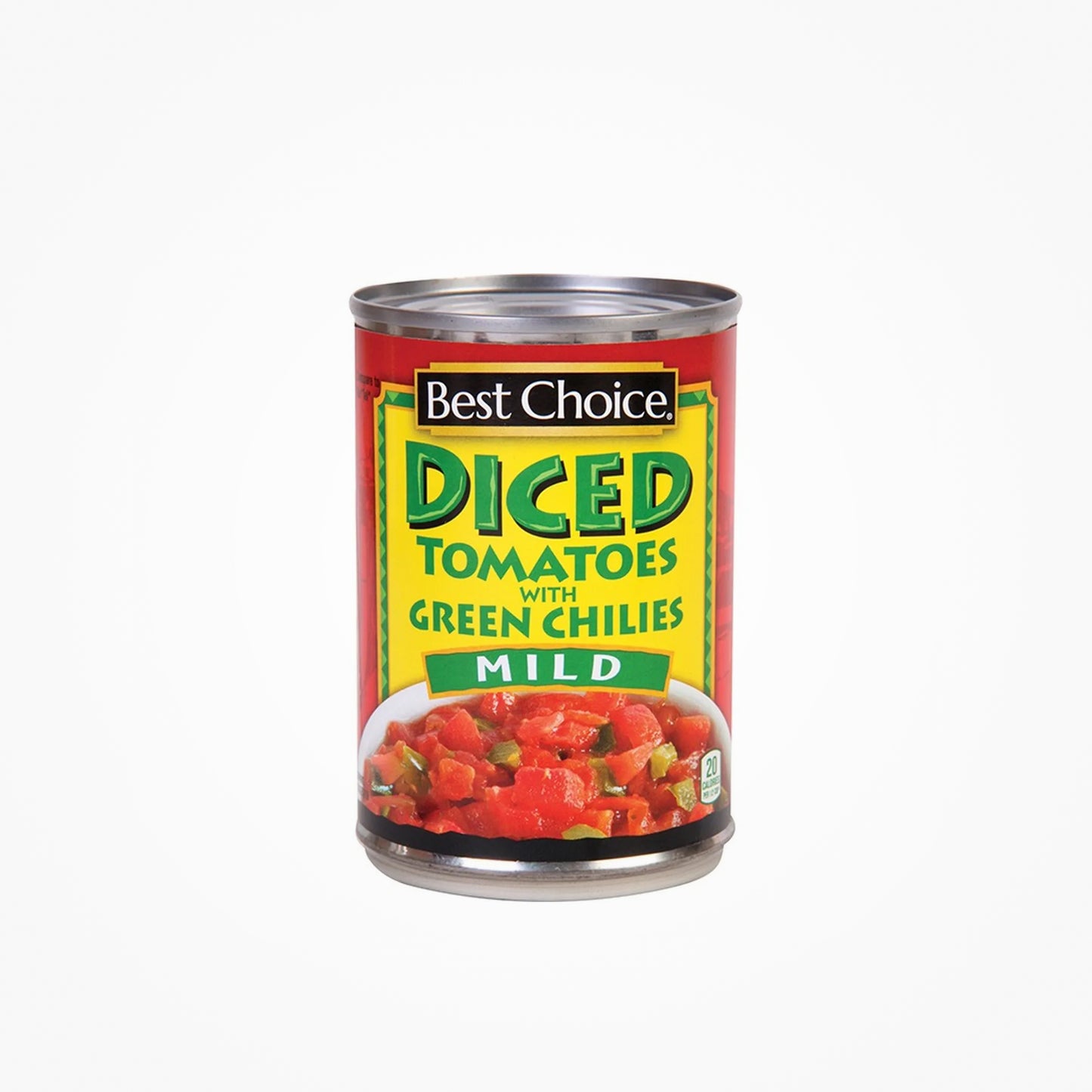 BEST CHOICE DICED TOMATOES WITH GREEN CHILIES MILD