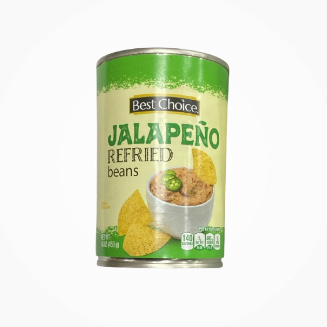 BEST CHOICE JALAPENO REFRIED BEANS