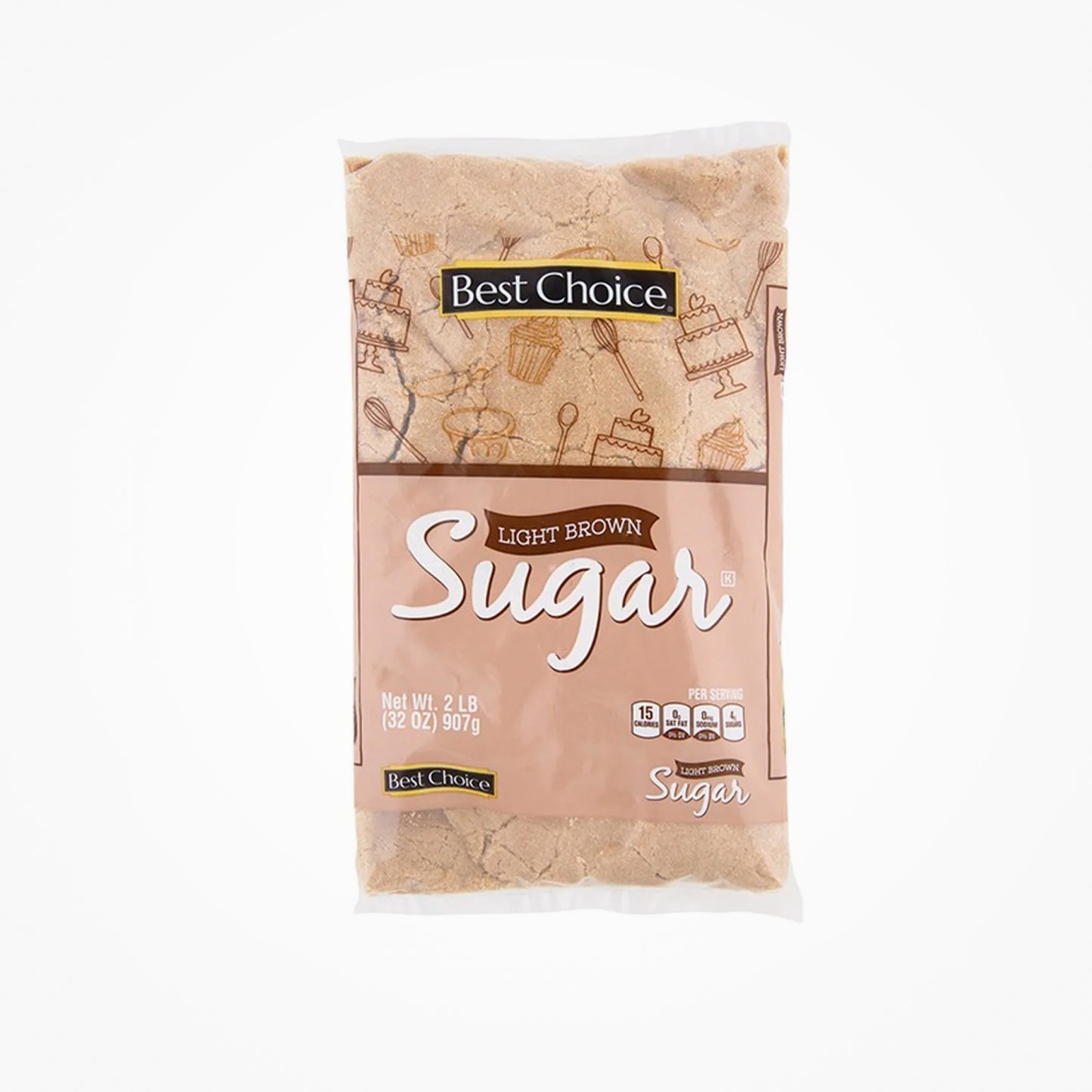 BEST CHOICE LIGHT  BROWN SUGAR-2LB