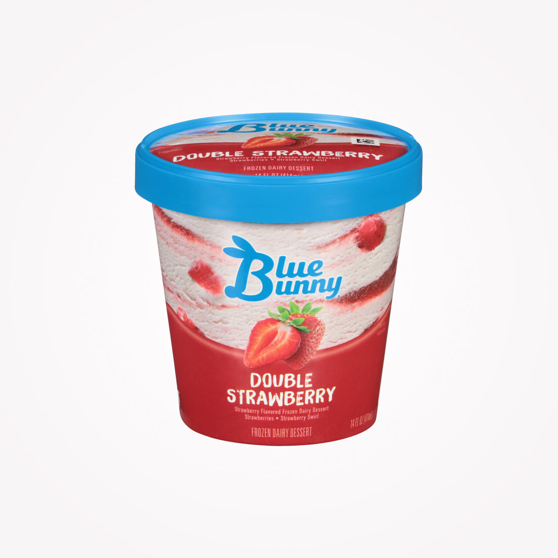 BLUEBUNNY DOUBLE STRAWBERRY-414ML -(Store pickup only)