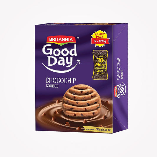 BRITANNIA GOOD DAY  CHOCOCHIP COOKIES- 720g