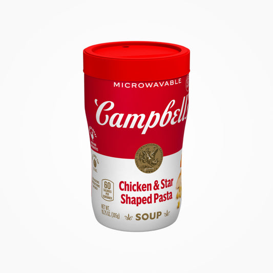 CAMPBELLS CHICKEN & STAR SHAPED PASTA