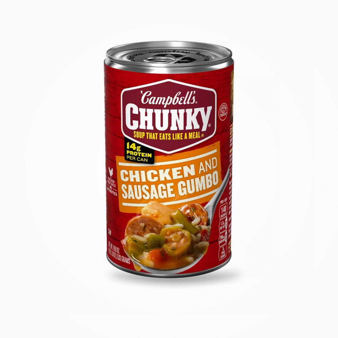 CAMPBELLS CHUNKY CHICKEN AND SAUSAGE GUMBO