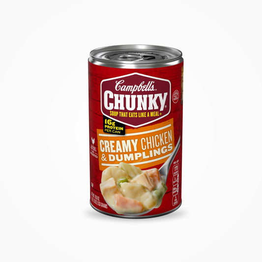 CAMPBELLS CHUNKY CREAMY CHICKEN DUMPLINGS