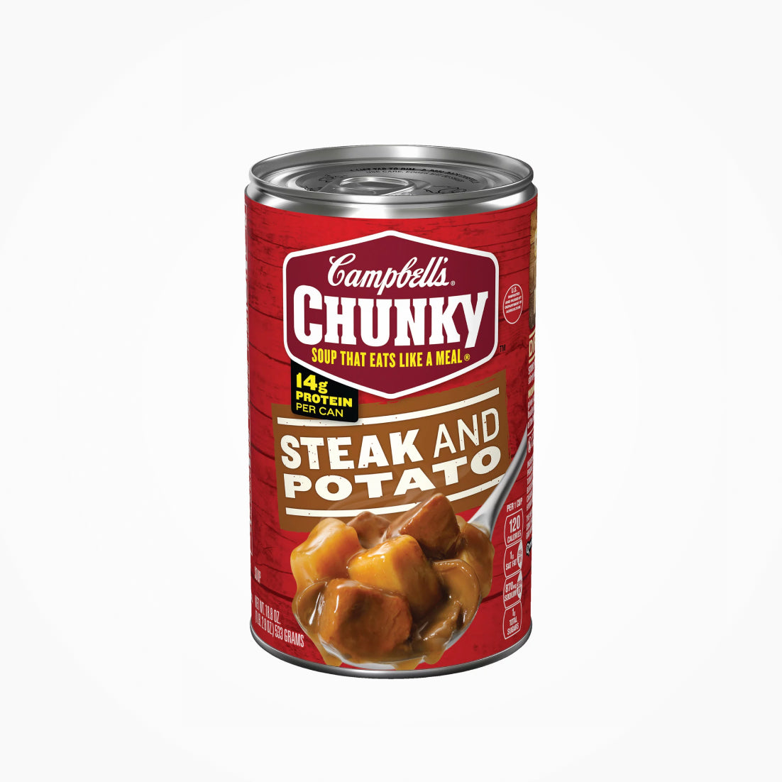 CAMPBELLS CHUNKY STEAK AND POTATO