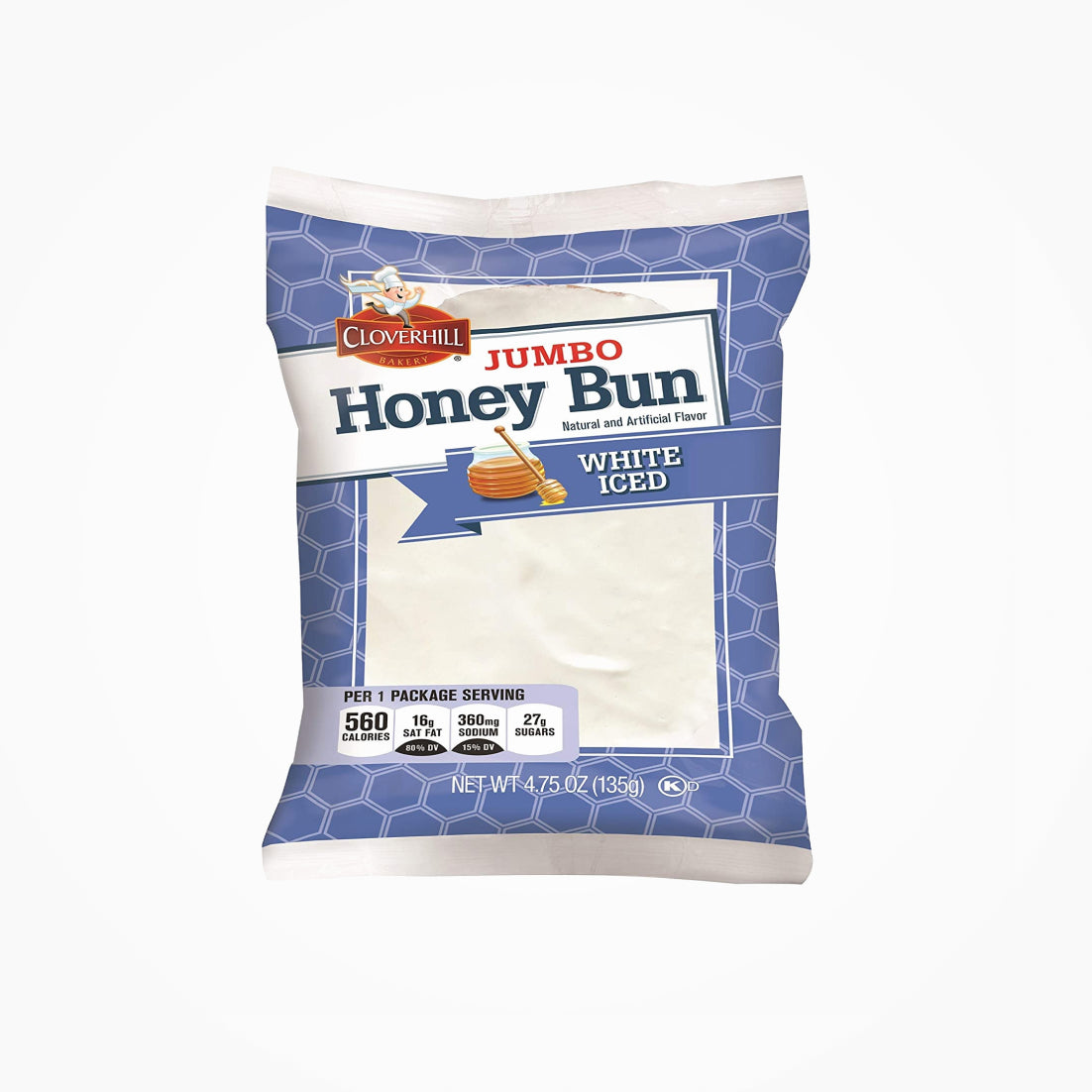 CLOVERHILL HONEYBUN WHITE ICED