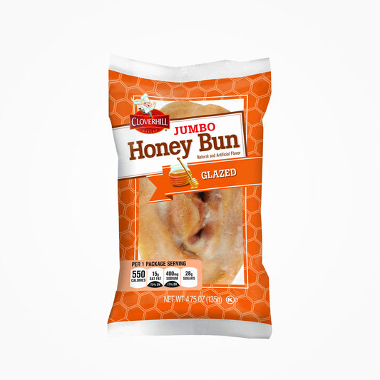 CLOVERHILL JUMBO HONEY BUN GLAZED