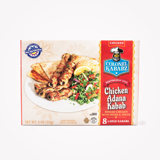 COLONEL KABABZ CHICKEN ADANA KABAB 11oz -(Store pickup only)