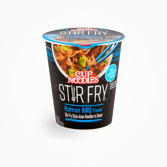 CUP NOODLES STIR FRY KOREAN BBQ FLAVOR