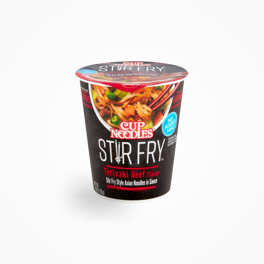 CUP NOODLES STIR FRY TERIYAKI BEEF FLAVOR