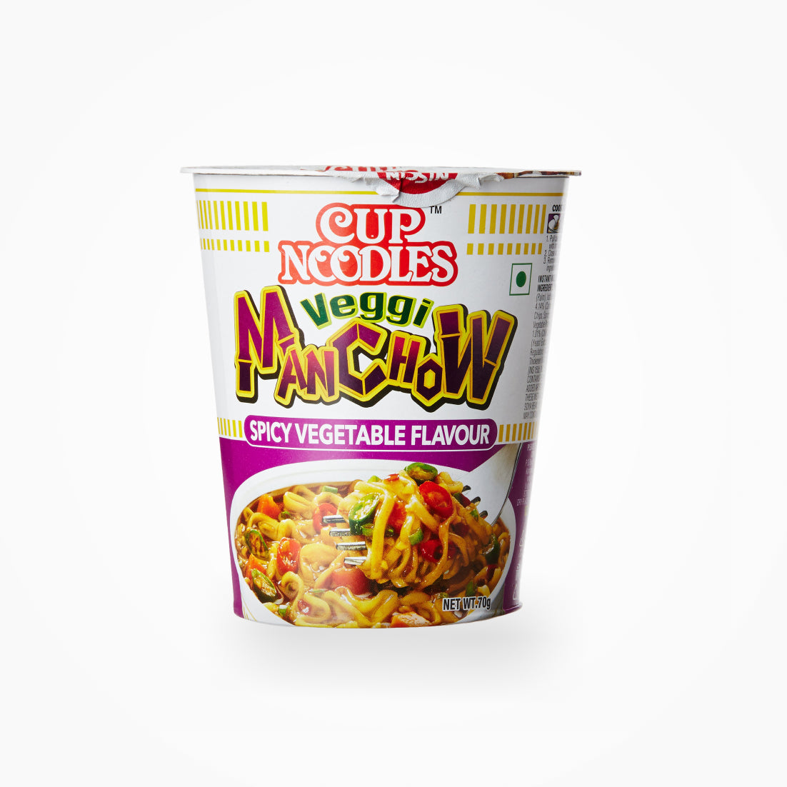 CUP NOODLES VEGGI MANCHOW