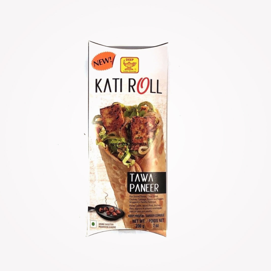 DEEP KATI ROLL TAWA PANEER 200g -(Store pickup only)