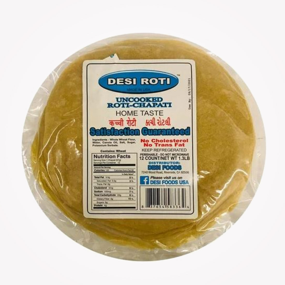 DESI ROTI 1.3LB -(Store pickup only)