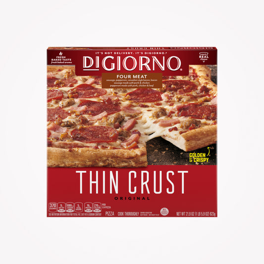 DIGIORNO FOUR MEAT THIN CRUST