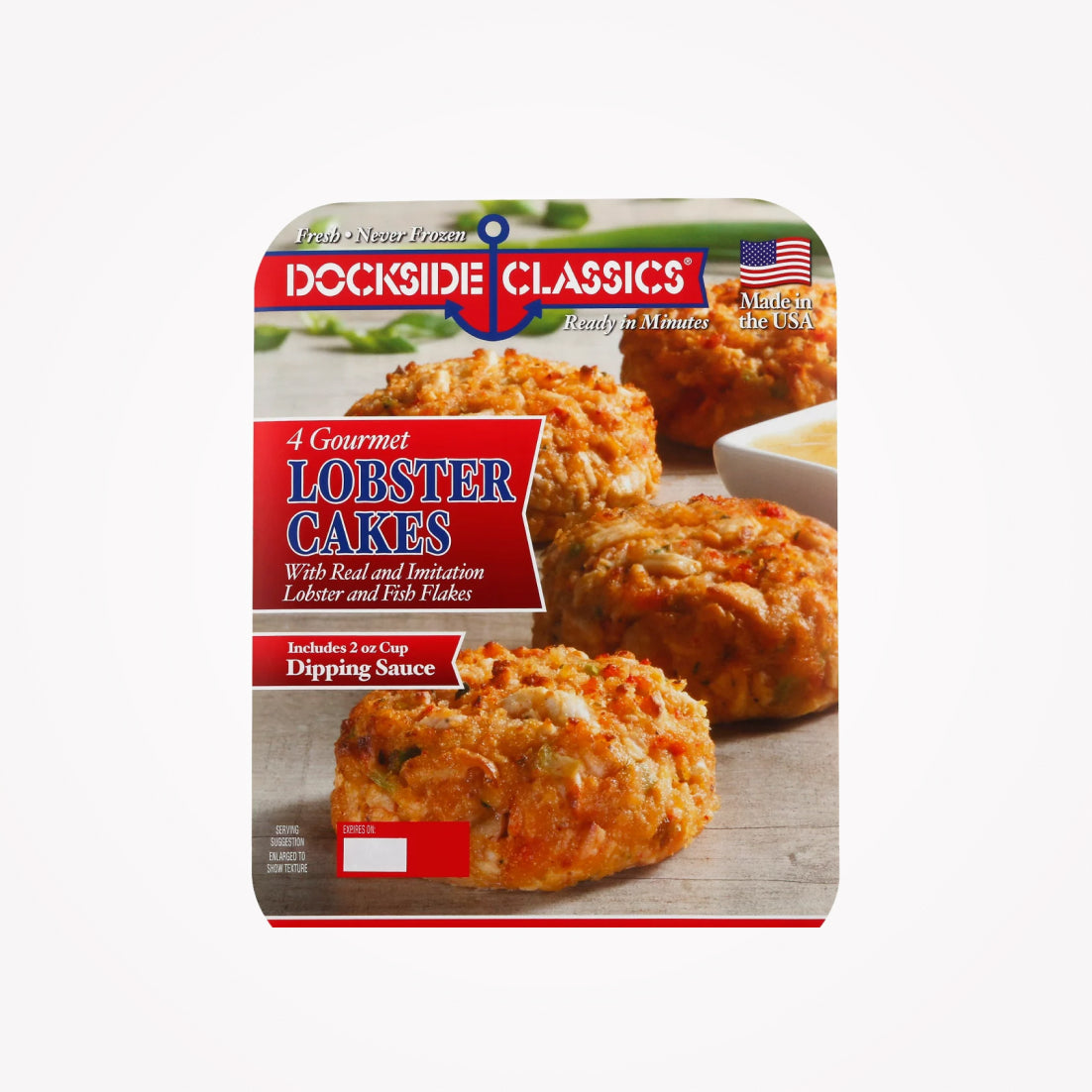 DOCKSIDE CLASSICS 4 GOURMET LOBSTER CAKES