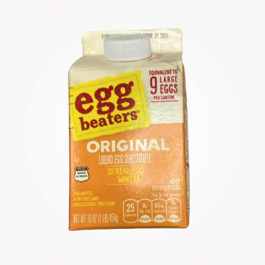 EGG BEATERS ORIGINAL WITH REAL EGGS 454g -(Store pickup only)