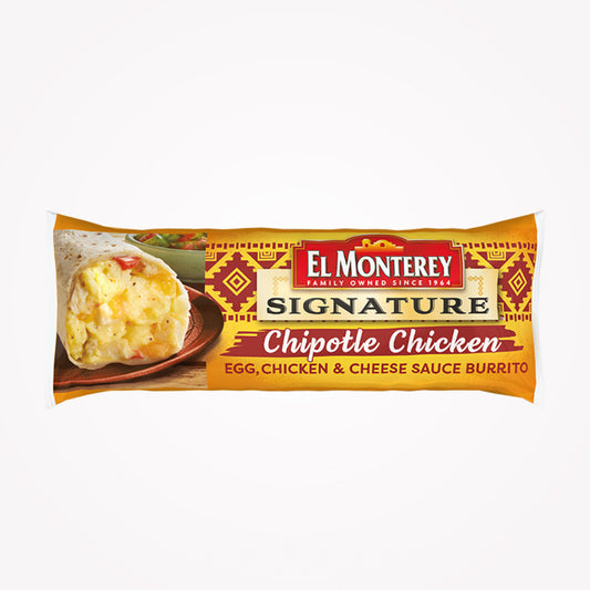 ELMONTEREY CHIPOTLE CHICKEN BURRITO