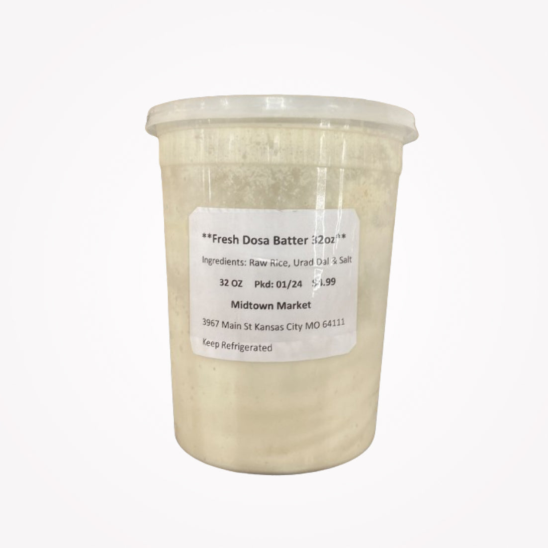 FRESH DOSA BATTER-32OZ -(Store pickup only)