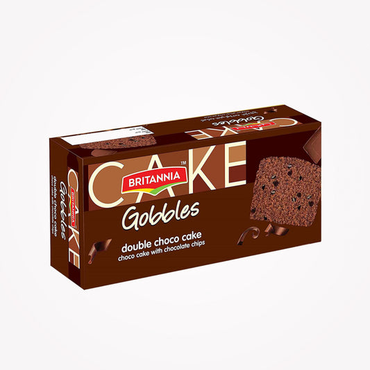 GOBBLES DOUBLE CHOCOLATE CHIPS CAKE - 250g