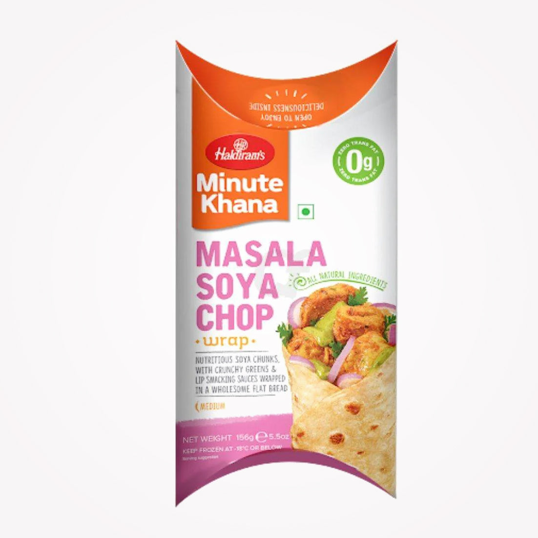 HALDIRAM'S MASALA SOYA CHOP 156g -(Store pickup only)