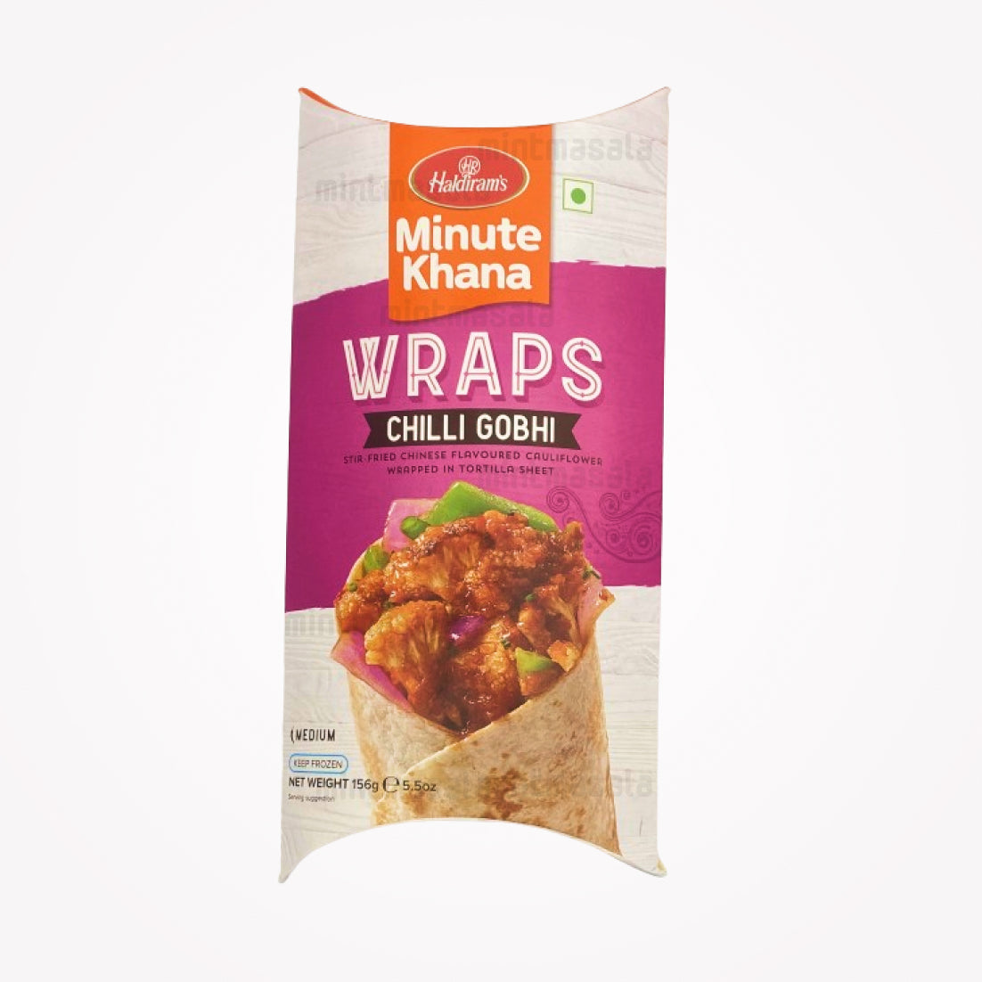 HALDIRAM'S MINUTE KHANA WRAPS(CHILLI GOBHI) 156g -(Store pickup only)