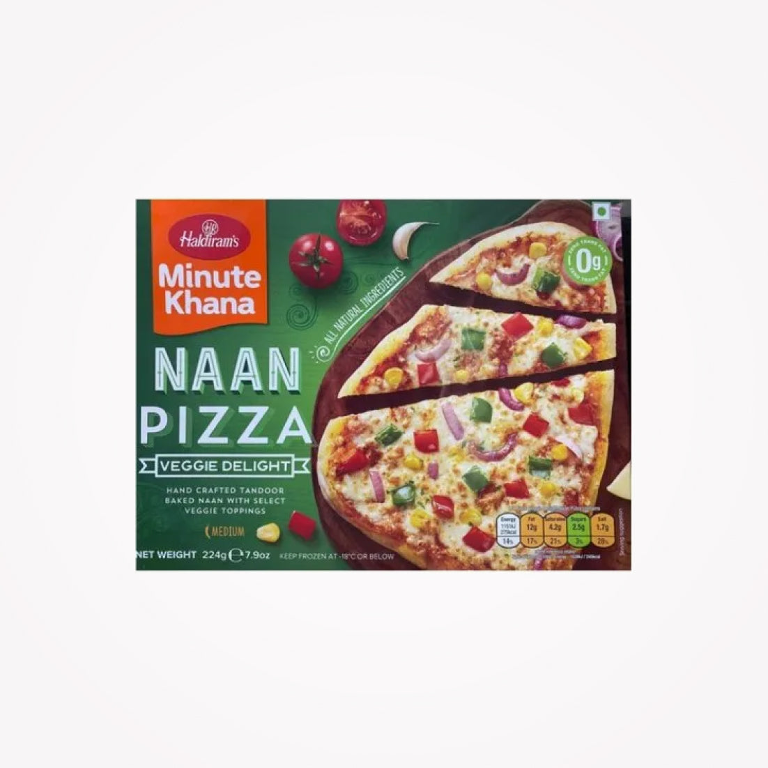 HALDIRAM'S NAAN PIZZA VEGGIE DELIGHT