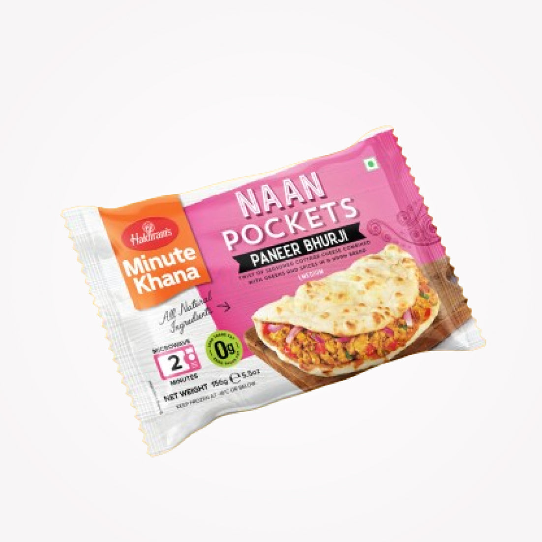 HALDIRAM'S NAAN POCKETS PANEER BHURJI