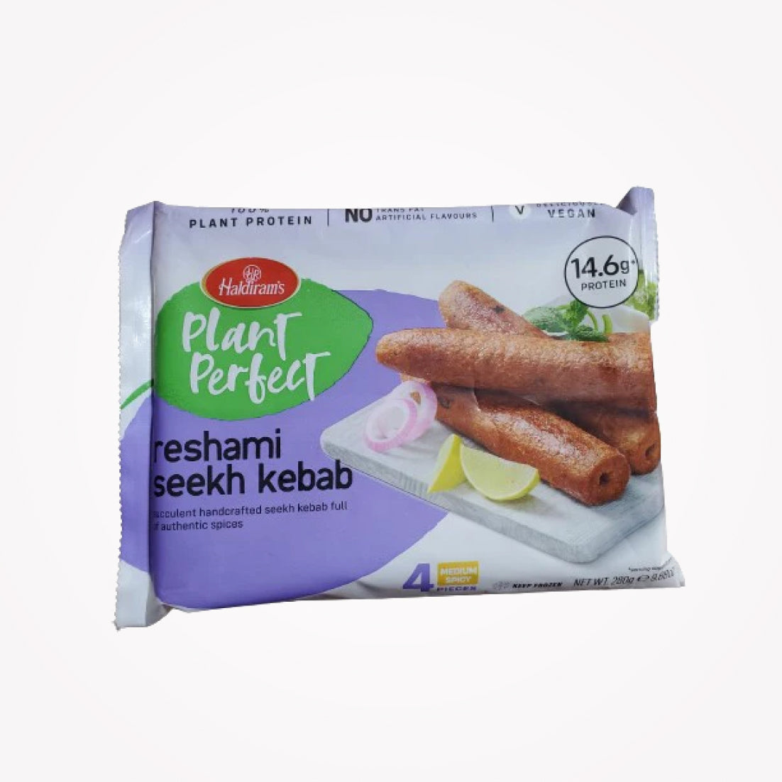 HALDIRAM'S PLANT PERFECT RESHAMI SEEKH KEBAB -(Store pickup only)