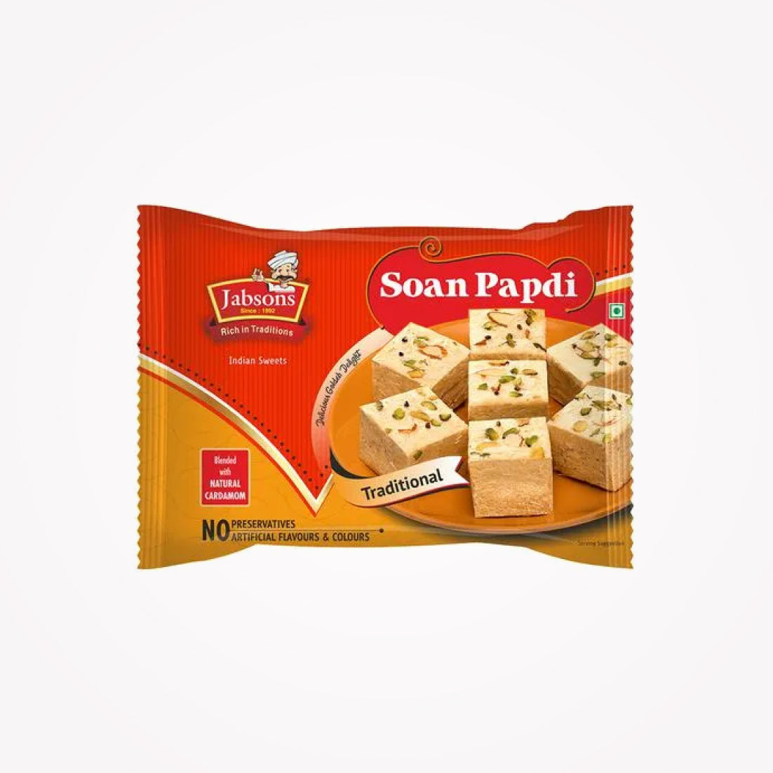 SOAN PAPDI WITH NATURAL CARDAMAM- 500g