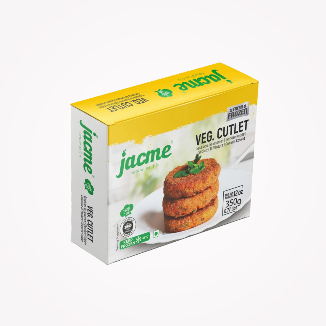 JACME VEG CUTLET 350g -(Store pickup only)