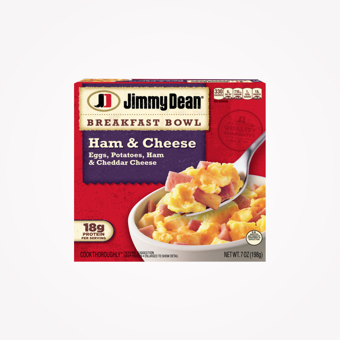 JIMMYDEAN BREAKFAST BOWL HAM & CHEESE