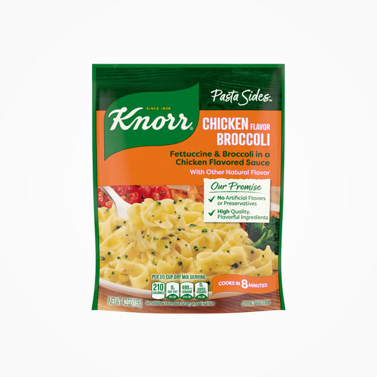 KNORR CHICKEN BROCCOLI PASTA SIDES