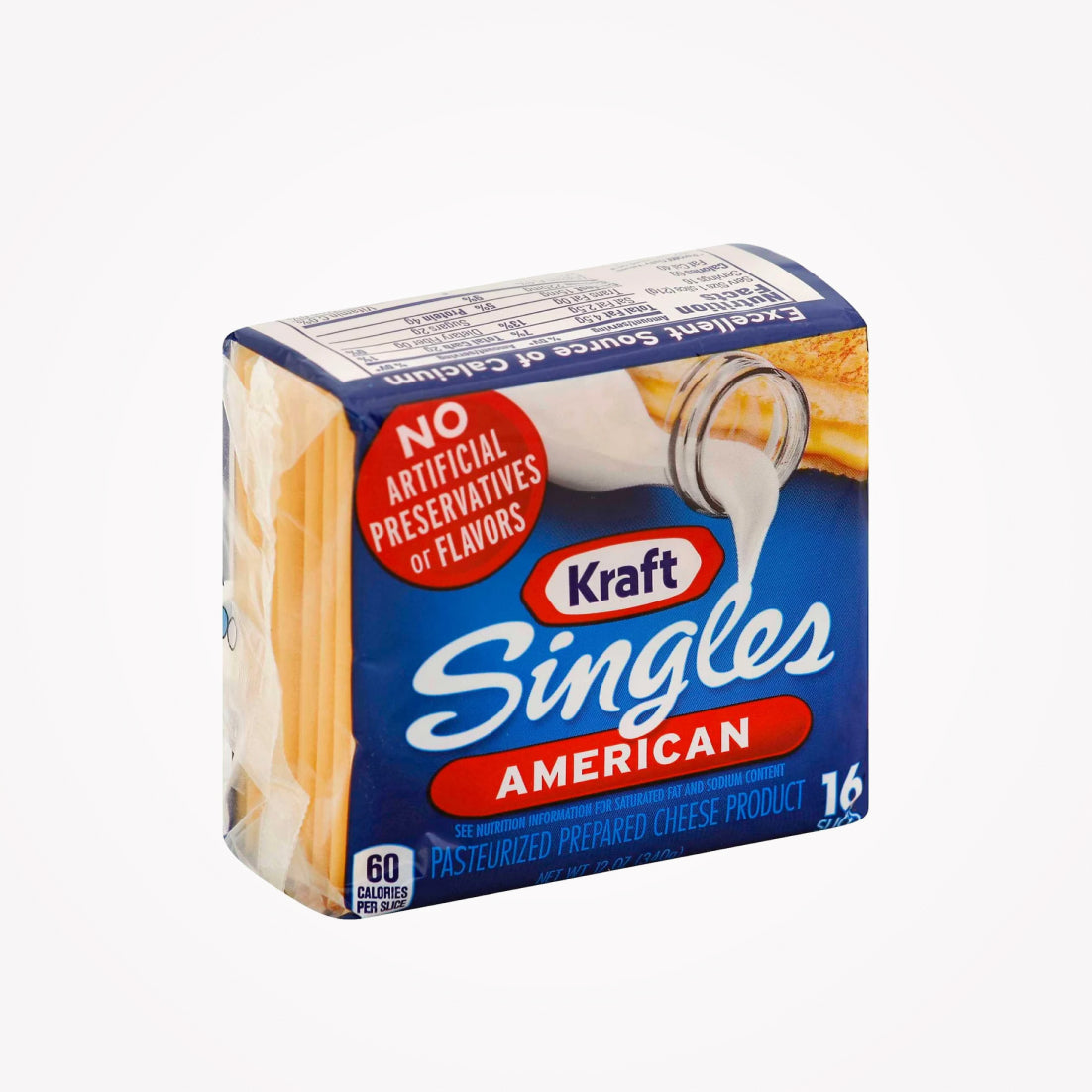 KRAFT SINGLES AMERICAN 340g  - (Store pickup only)