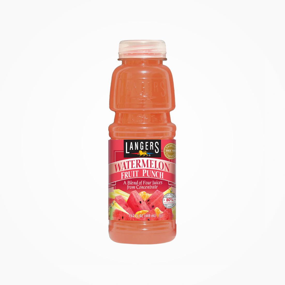 LANGERS WATERMELON FRUIT PUNCH 15.2 OZ