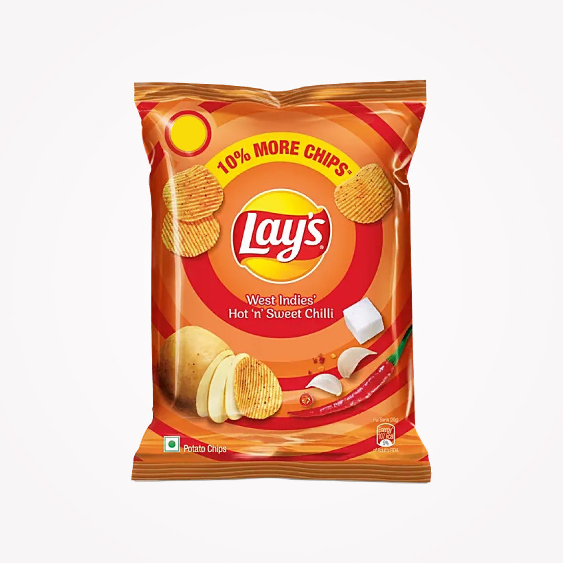 LAYS HOT 'N' SWEET CHILLI - 50g