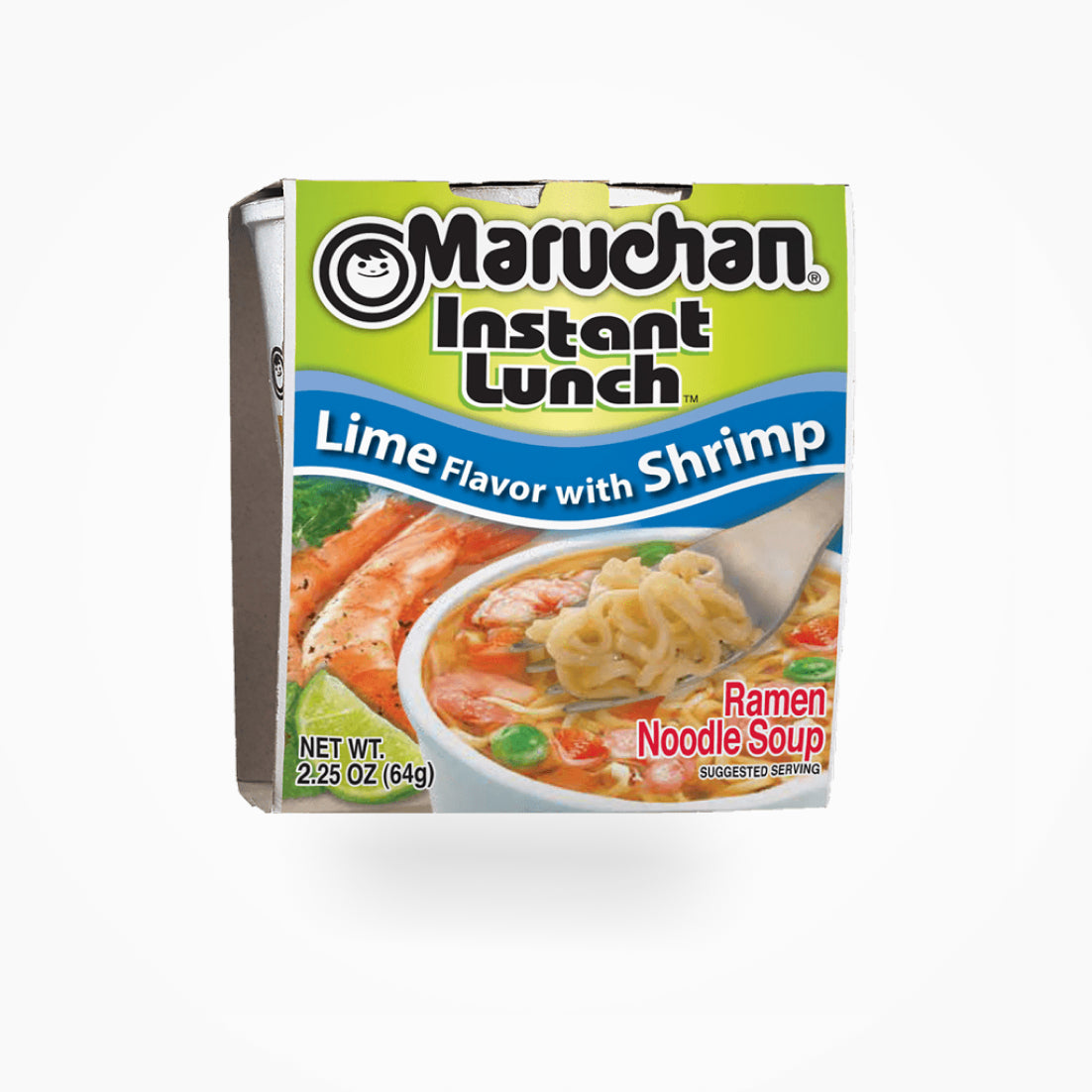 MARUCHAN INSTANT LUNCH LIME FALVOR WITH SHRIMP