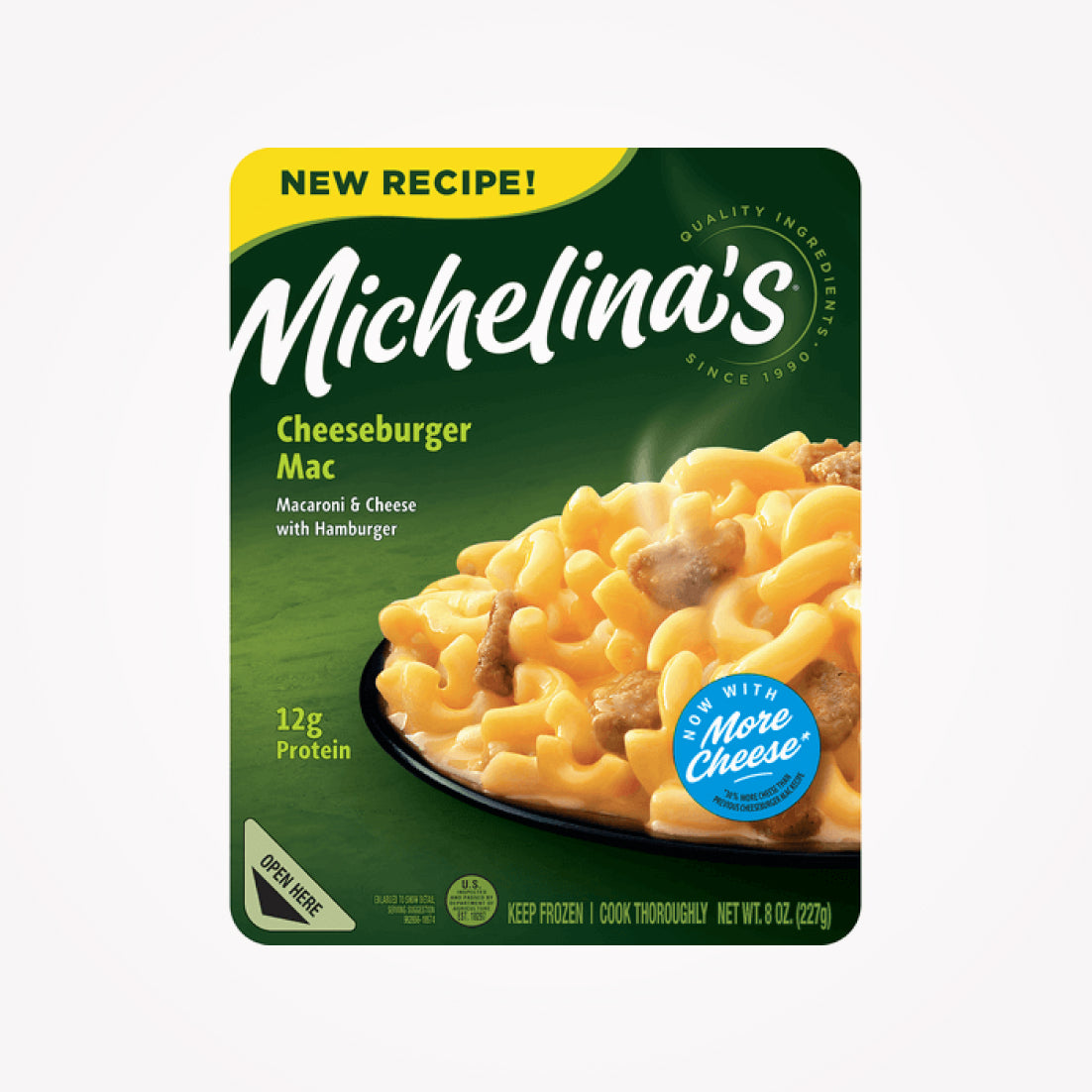 MICHELINA'S CHEESEBURGER MAC