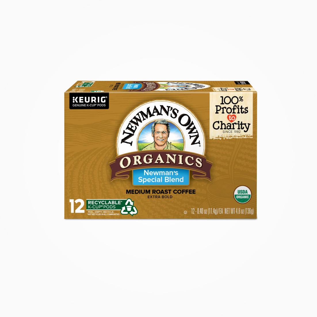 NEWMAN'S OWN ORGANICS MEDIUM ROAST COFFEE