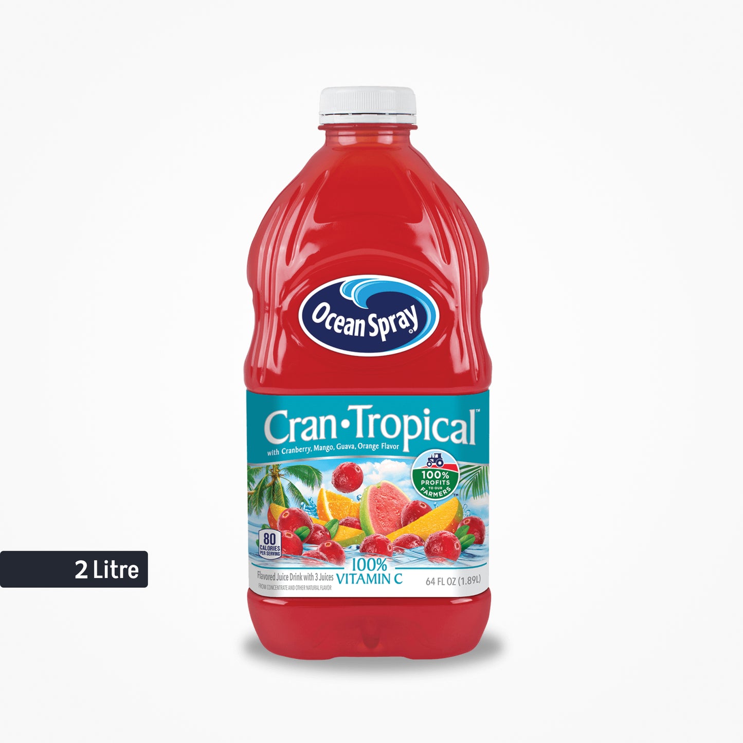 OCEANSPRAY CRAN-TROPICAL-2L