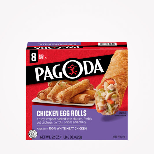 PAGODA CHICKEN EGG ROLLS