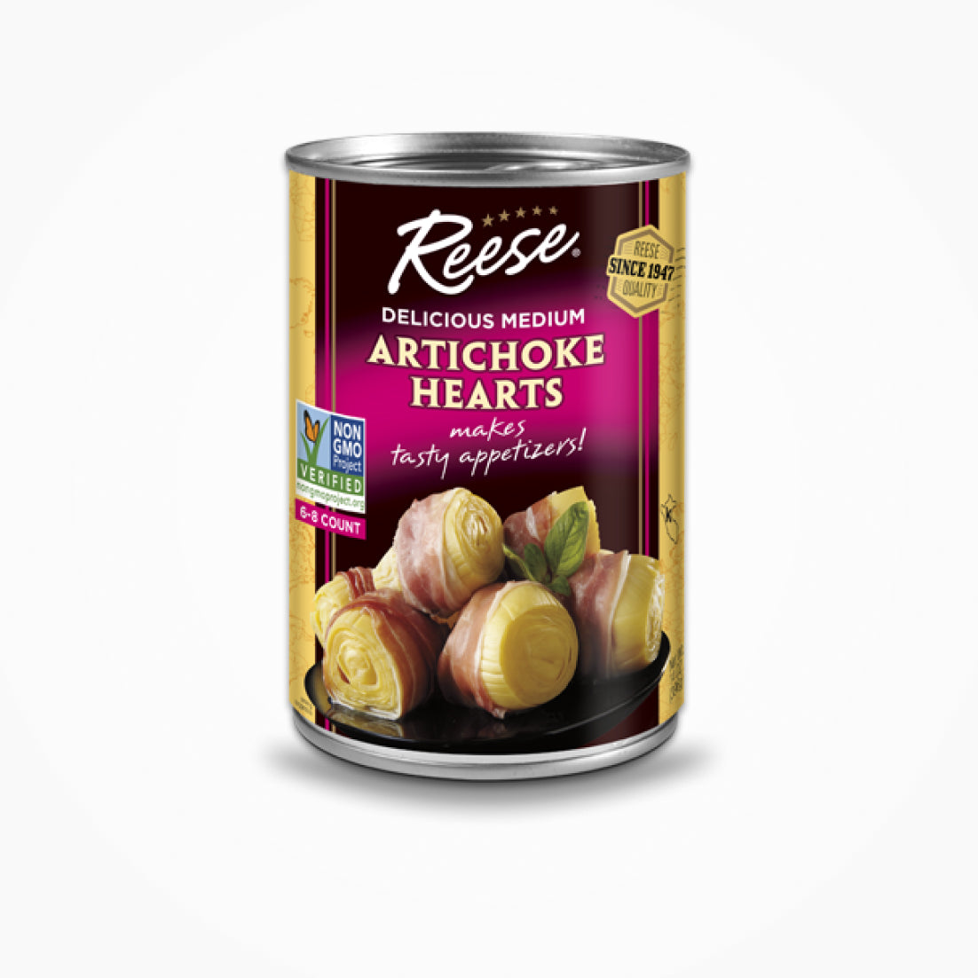 REESE DELICIOUS  MEDIUM ARTICHOKE HEARTS 396gm - (Store pickup only)