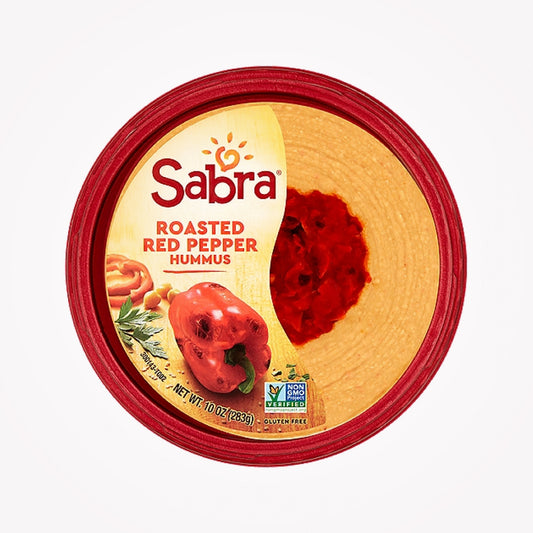 SABRA ROASTED RED PEPPER HUMMUS