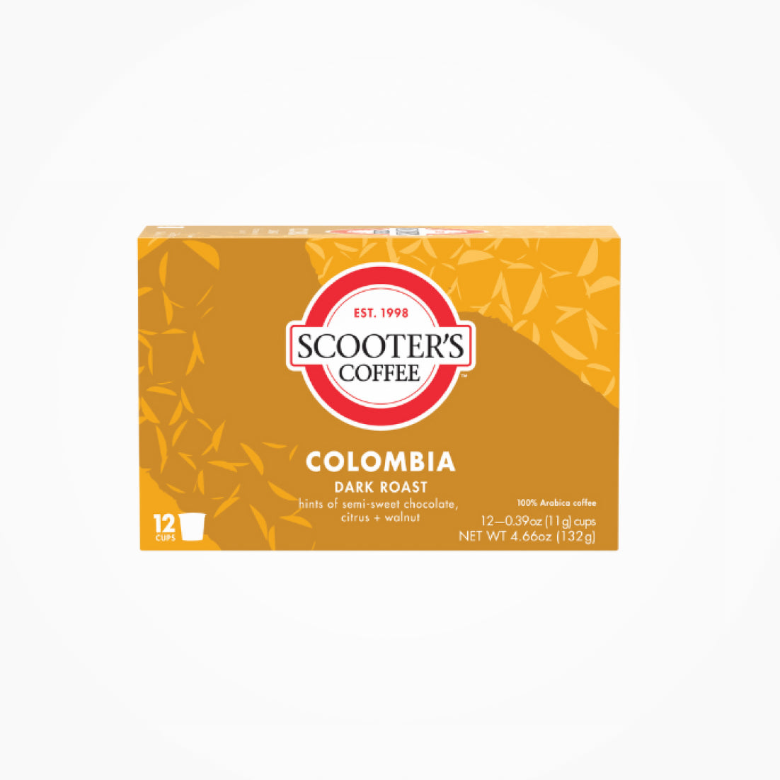 SCOOTER'S COFFEE COLOMBIA DARK ROAST